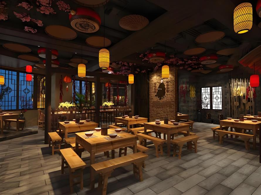 100平米餐飲店裝修要花多少錢？