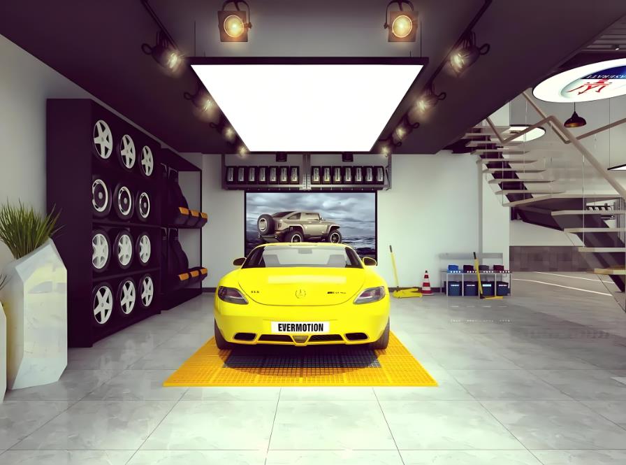 汽車(chē)店裝修300平米要花多少錢(qián)？